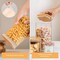 Glass Storage Jars 6 Pack 37oz Clear Glass Food Storage Containers with Airtight Bamboo Lid Stackable Kitchen Canisters for Candy,Cookie,Rice,Sugar,Flour,Pasta,Nuts and Spice Jars(Square)